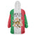 Sicilian Revolution of 1848 Wearable Blanket Hoodie Bandiera del Regno di Sicilia 1848-1849