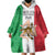 Sicilian Revolution of 1848 Wearable Blanket Hoodie Bandiera del Regno di Sicilia 1848-1849