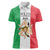 Sicilian Revolution of 1848 Women Polo Shirt Bandiera del Regno di Sicilia 1848-1849