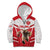 England Rugby Custom Kid Hoodie English Bull Dog Mascot Sporty