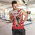 England Rugby Custom Men Tank Top English Bull Dog Mascot Sporty