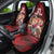 England Rugby Custom Car Seat Cover Lion Mascot Sporty