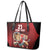 England Rugby Custom Leather Tote Bag Lion Mascot Sporty