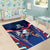 France Rugby Custom Area Rug Coq Gaulois Never Less Than Everything