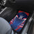 France Rugby Custom Car Mats Coq Gaulois Never Less Than Everything