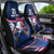 France Rugby Custom Car Seat Cover Coq Gaulois Never Less Than Everything