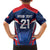 France Rugby Custom Family Matching Long Sleeve Bodycon Dress and Hawaiian Shirt Coq Gaulois Never Less Than Everything