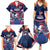 France Rugby Custom Family Matching Summer Maxi Dress and Hawaiian Shirt Coq Gaulois Never Less Than Everything