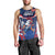 France Rugby Custom Men Tank Top Coq Gaulois Never Less Than Everything