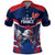 France Rugby Custom Polo Shirt Coq Gaulois Never Less Than Everything