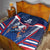 France Rugby Custom Quilt Coq Gaulois Never Less Than Everything