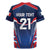 France Rugby Custom Rugby Jersey Coq Gaulois Never Less Than Everything