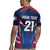 France Rugby Custom Rugby Jersey Coq Gaulois Never Less Than Everything