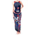 France Rugby Custom Tank Maxi Dress Coq Gaulois Never Less Than Everything