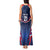 France Rugby Custom Tank Maxi Dress Coq Gaulois Never Less Than Everything