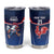 France Rugby Custom Tumbler Cup Coq Gaulois Never Less Than Everything