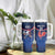 France Rugby Custom Tumbler With Handle Coq Gaulois Never Less Than Everything