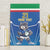 Italy Rugby Custom Canvas Wall Art Italian Wolf Mascot Go Gli Azzurri