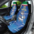 Italy Rugby Custom Car Seat Cover Italian Wolf Mascot Go Gli Azzurri