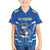 Italy Rugby Custom Family Matching Long Sleeve Bodycon Dress and Hawaiian Shirt Italian Wolf Mascot Go Gli Azzurri