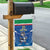 Italy Rugby Custom Garden Flag Italian Wolf Mascot Go Gli Azzurri