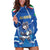 Italy Rugby Custom Hoodie Dress Italian Wolf Mascot Go Gli Azzurri