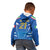 Italy Rugby Custom Kid Hoodie Italian Wolf Mascot Go Gli Azzurri