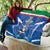 Italy Rugby Custom Quilt Italian Wolf Mascot Go Gli Azzurri