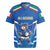 Italy Rugby Custom Rugby Jersey Italian Wolf Mascot Go Gli Azzurri