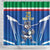 Italy Rugby Custom Shower Curtain Italian Wolf Mascot Go Gli Azzurri