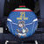 Italy Rugby Custom Spare Tire Cover Italian Wolf Mascot Go Gli Azzurri