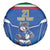 Italy Rugby Custom Spare Tire Cover Italian Wolf Mascot Go Gli Azzurri