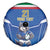 Italy Rugby Custom Spare Tire Cover Italian Wolf Mascot Go Gli Azzurri