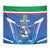 Italy Rugby Custom Tapestry Italian Wolf Mascot Go Gli Azzurri