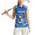 Italy Rugby Custom Women Sleeveless Polo Shirt Italian Wolf Mascot Go Gli Azzurri