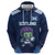 Scotland Rugby Custom Hoodie Thistle Mascot Go Scottish!