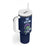 Scotland Rugby Custom Tumbler With Handle Thistle Mascot Go Scottish!