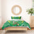 Ireland Rugby Custom Bedding Set Irish Warrior Mascot Go Shamrock