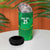 Ireland Rugby Custom 4 in 1 Can Cooler Tumbler Irish Warrior Mascot Go Shamrock