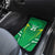 Ireland Rugby Custom Car Mats Irish Warrior Mascot Go Shamrock