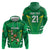 Ireland Rugby Custom Hoodie Irish Warrior Mascot Go Shamrock