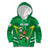 Ireland Rugby Custom Kid Hoodie Irish Warrior Mascot Go Shamrock