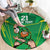 Ireland Rugby Custom Round Carpet Irish Warrior Mascot Go Shamrock