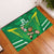 Ireland Rugby Custom Rubber Doormat Irish Warrior Mascot Go Shamrock