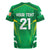 Ireland Rugby Custom Rugby Jersey Irish Warrior Mascot Go Shamrock