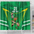 Ireland Rugby Custom Shower Curtain Irish Warrior Mascot Go Shamrock