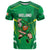 Ireland Rugby Custom T Shirt Irish Warrior Mascot Go Shamrock