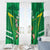 Ireland Rugby Custom Window Curtain Irish Warrior Mascot Go Shamrock