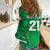 Ireland Rugby Custom Women Casual Shirt Irish Warrior Mascot Go Shamrock