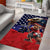 USA Canada Ice Hockey Custom Area Rug Go Champion 4 Nations